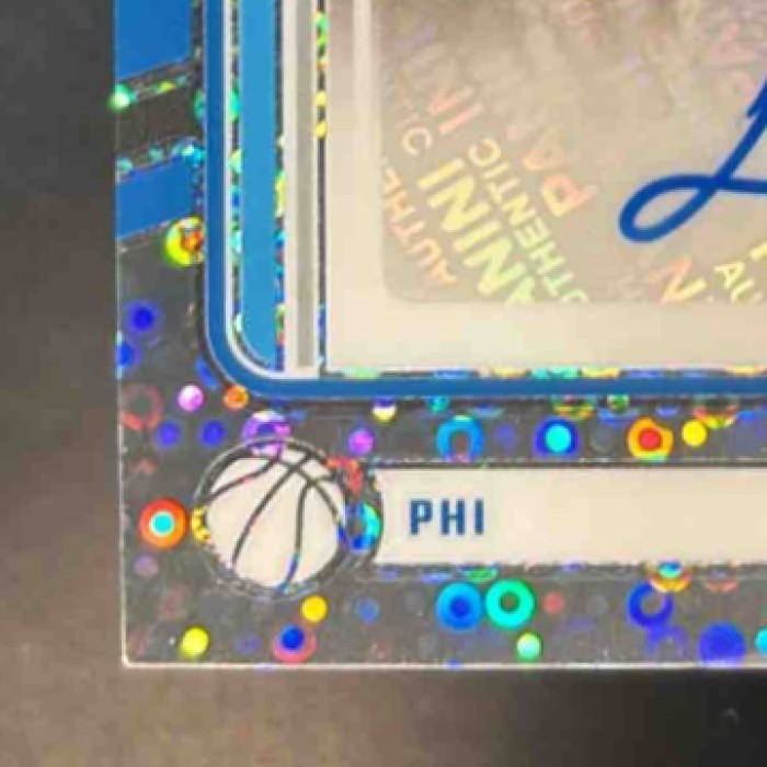 2024-25 Donruss Optic Jared McCain Signatures Fast Break #313 RC Auto 76ers