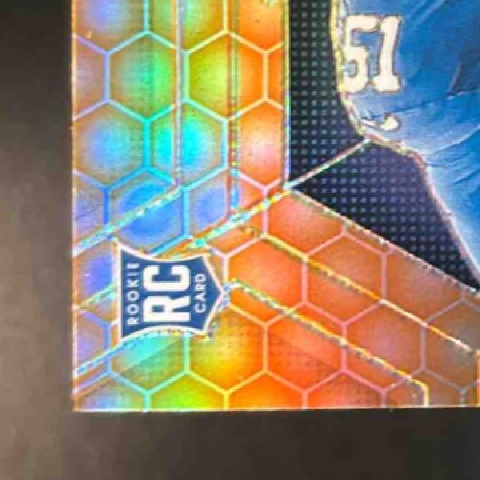 2025 Panini Mosaic Abdul Carter Rookies Honeycomb Prizm #317 RC New York Giants
