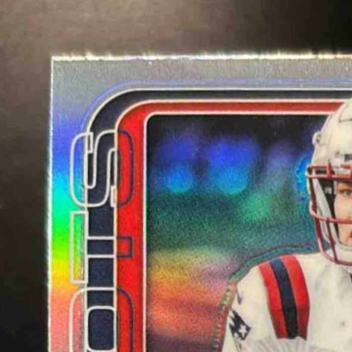 2025 Topps Chrome Drake Maye Refractor #207 New England Patriots