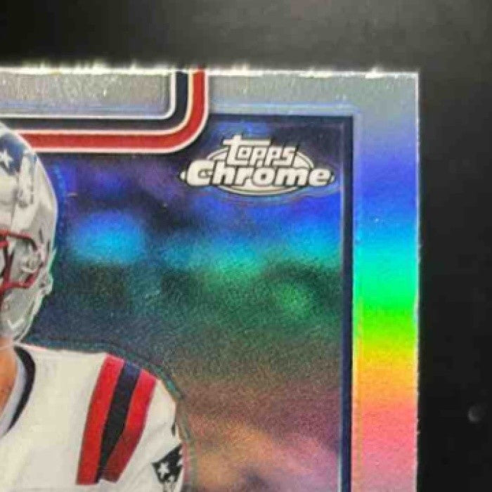 2025 Topps Chrome Drake Maye Refractor #207 New England Patriots