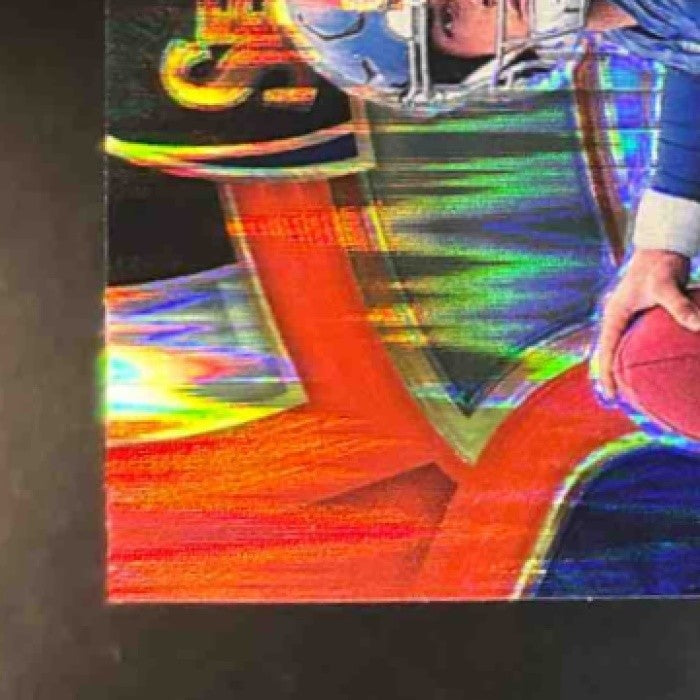 2025 Panini Select Jaxson Dart Red and Blue Prizm Shock #93 RC New York Giants