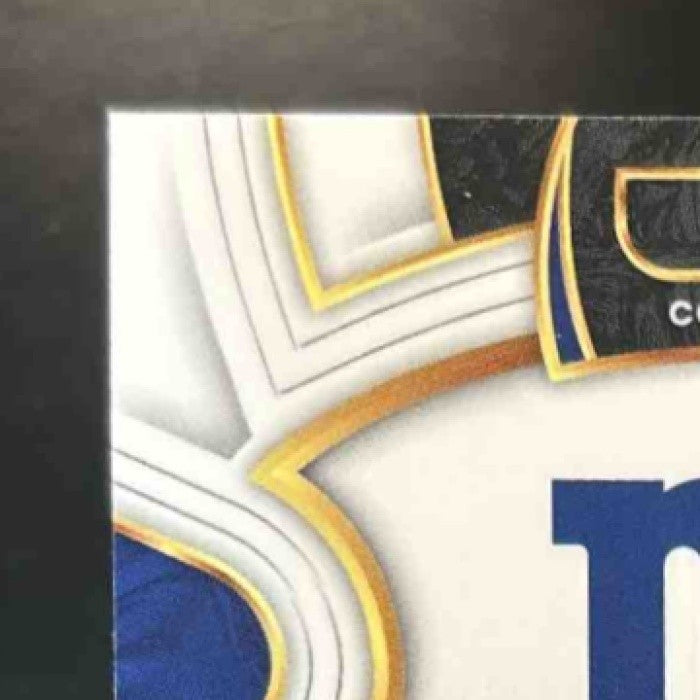 2025 Panini Select Jaxson Dart Red and Blue Prizm Shock #93 RC New York Giants