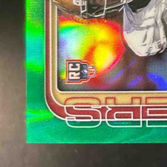 2025 Topps Chrome Mykel Williams Auto Green Lava /99 RC San Francisco 49ers