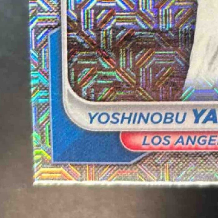 2024 Bowman Mega Box Yoshinobu Yamamoto Mojo Refractor #36 Los Angeles Dodgers