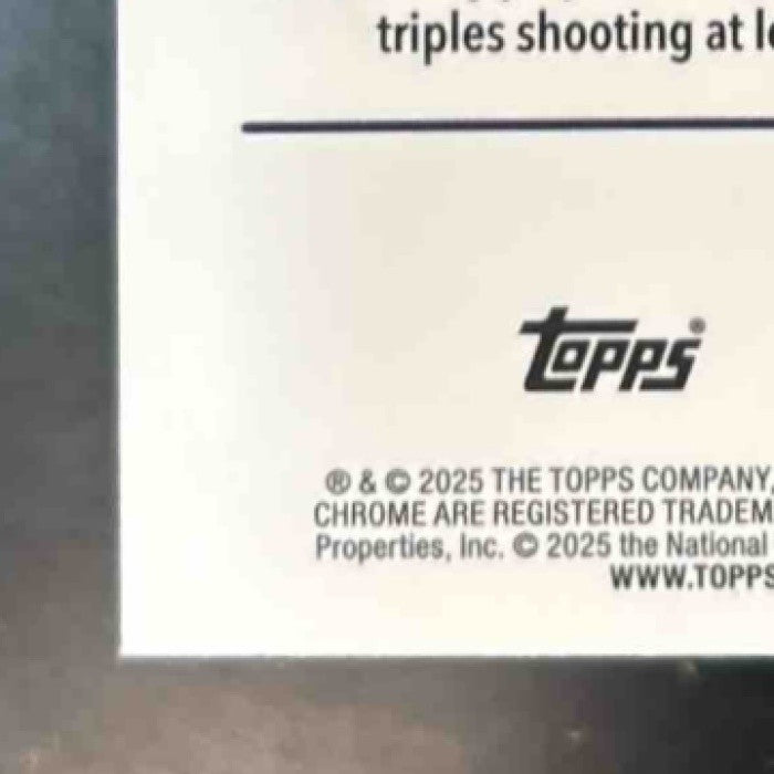 2025-26 Topps Chrome Kon Knueppel #254 RC Charlotte Hornets
