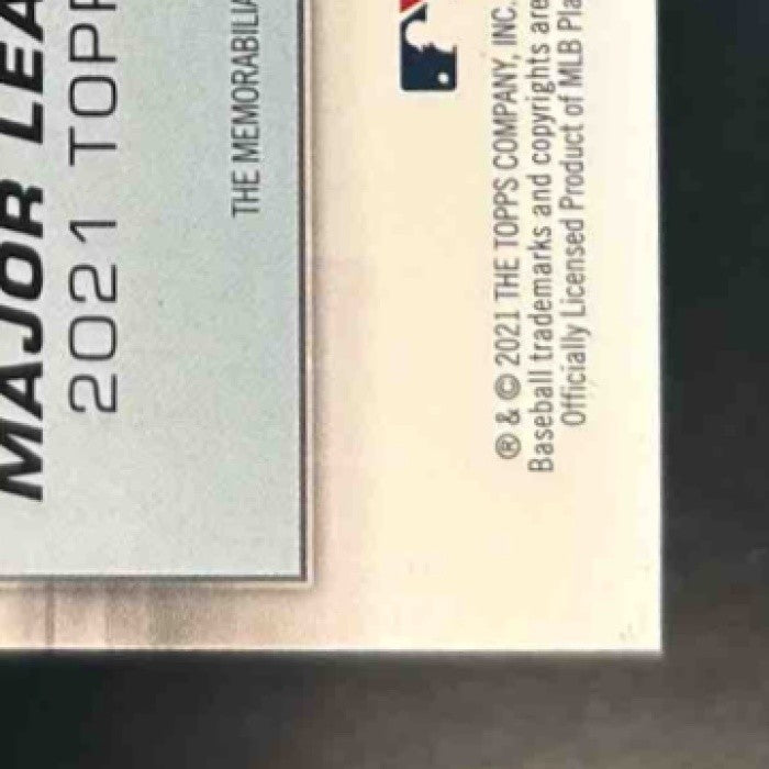 2021 Topps Update Mike Trout Major League Material Relics Gold /50 MEM Angels