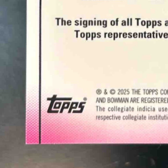 2025 Bowman Best University Maalik Murphy Showpieces Auto Gold /50 Beavers