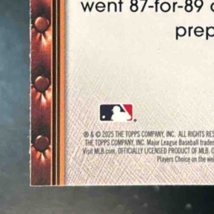 2025 Bowman Konnor Griffin Very Important Prospects Chrome Pirates