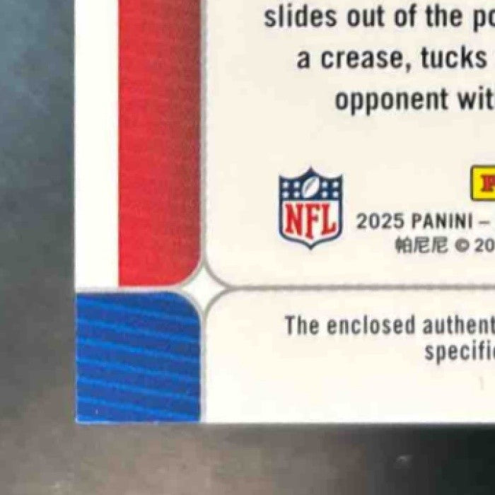 2025 Donruss Optic Jaxson Dart Rookie Phenoms Blue Hyper RC MEM New York Giants