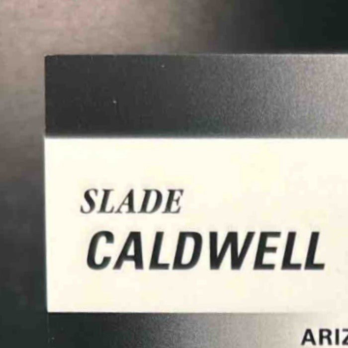2025 Bowman Draft Slade Caldwell Chrome Achromatic Auto /250 Arizona Diamondback