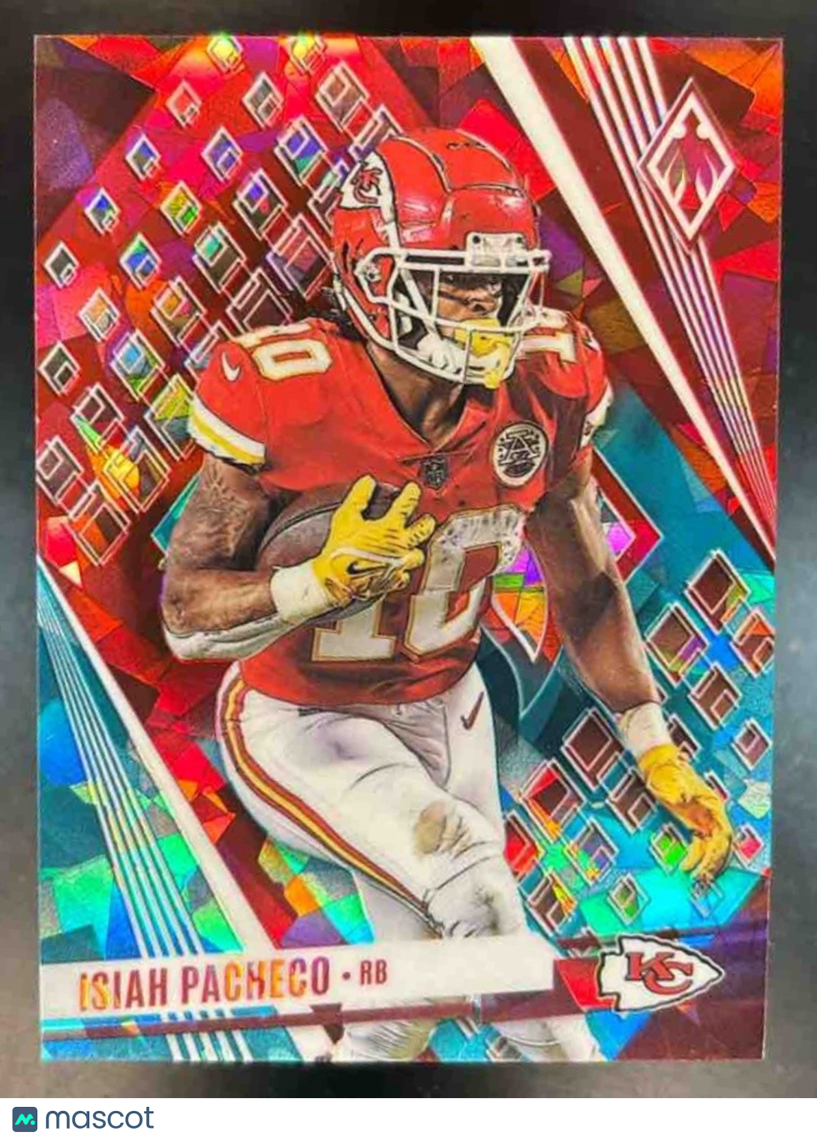 2023 Panini Phoenix Isiah Pacheco Fire and Ice /35 #56b VAR Kansas City Chiefs