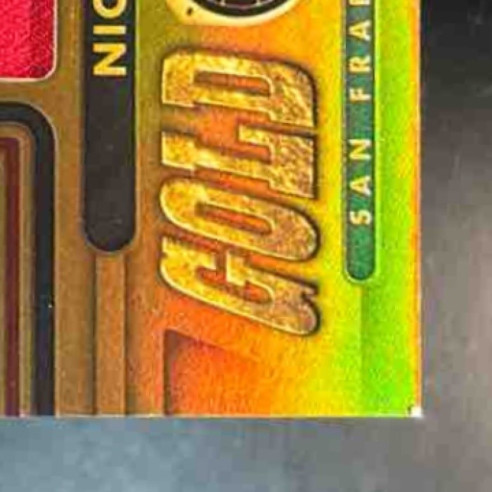 2023 Panini Gold Standard Nick Bosa Rush /299 #GR-NB MEM San Francisco 49ers