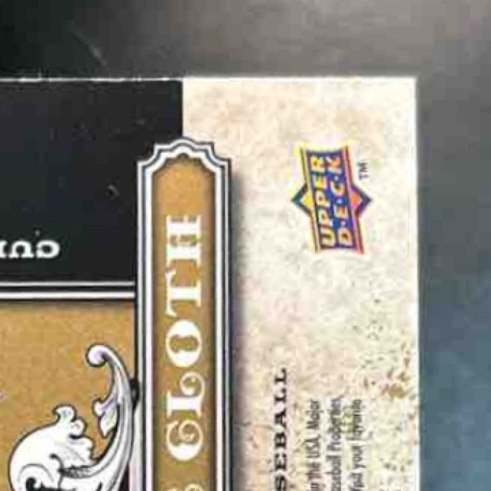2008 Upper Deck A Piece of History Curt Schilling Cut From Same Patch Dual /99