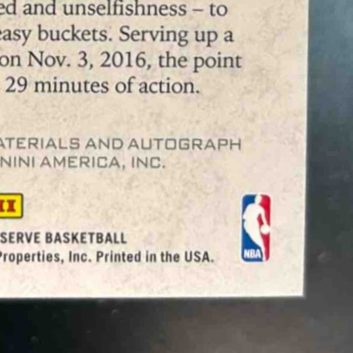2016-17 Panini Grand Reserve Kris Dunn Cornerstones Granite /25 RC Patch Auto
