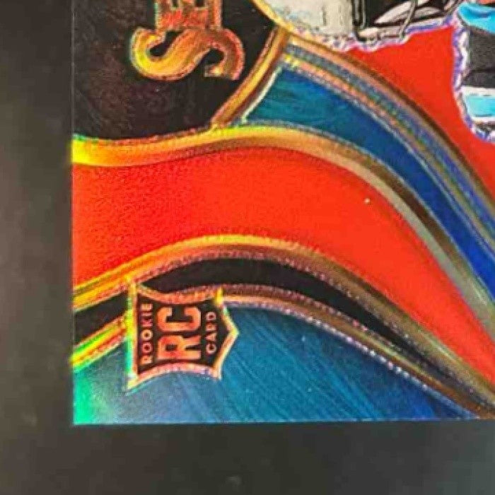 2025 Panini Select Tetairoa McMillan Draft Selections Patch Red MEM RC Panthers