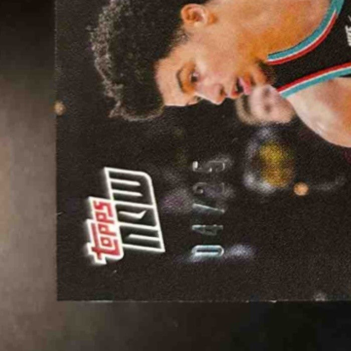 2025-26 Topps Now Orange Foil #189 Walter Clayton Jr. Utah Jazz #d 04/25