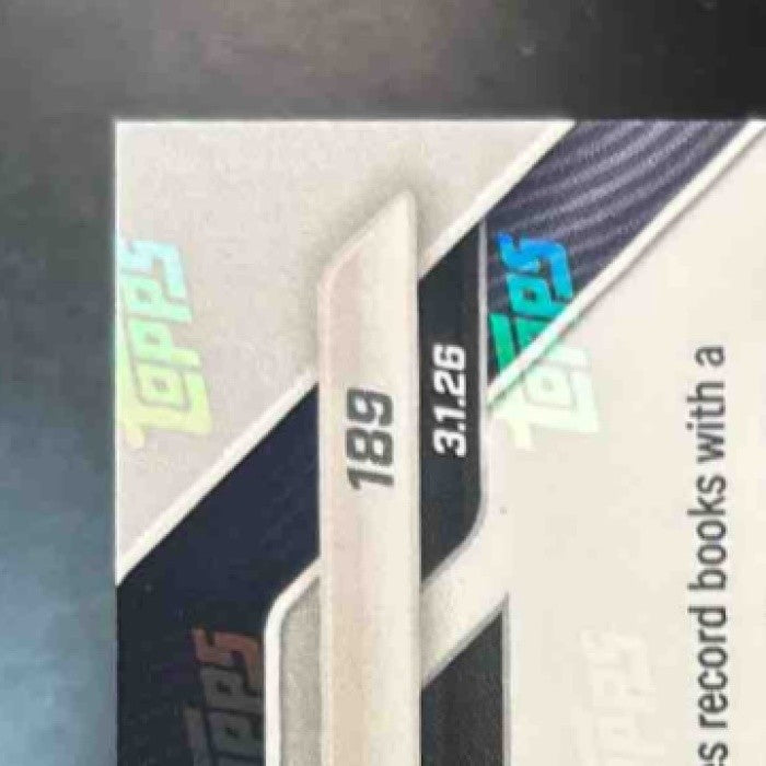 2025-26 Topps Now Orange Foil #189 Walter Clayton Jr. Utah Jazz #d 04/25