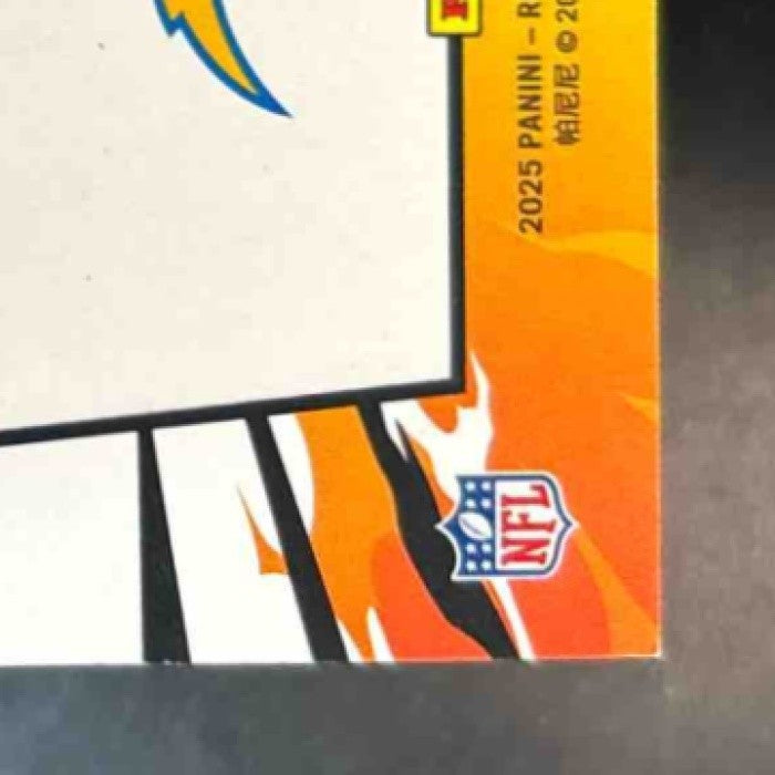 2025 Panini Rookies & Star Omarion Hampton Rookie Rush True Blue /49 RC Chargers