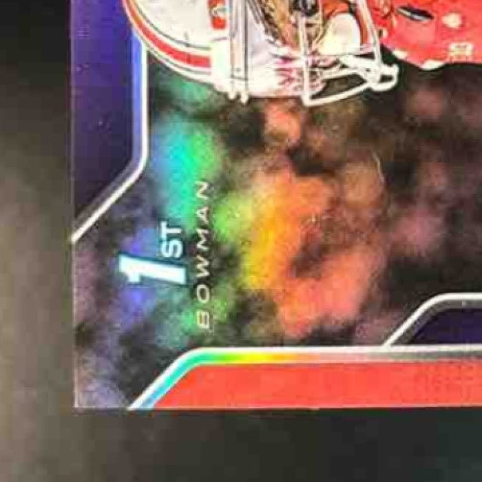 2025 Bowman Chrome University Quincy Porter Prospect Auto Purple /75 Buckeyes