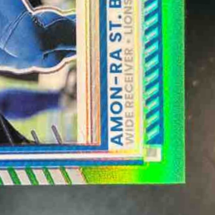 2025 Panini Donruss Optic Amon-Ra St. Brown Neon Green /199 #63 Detroit Lions