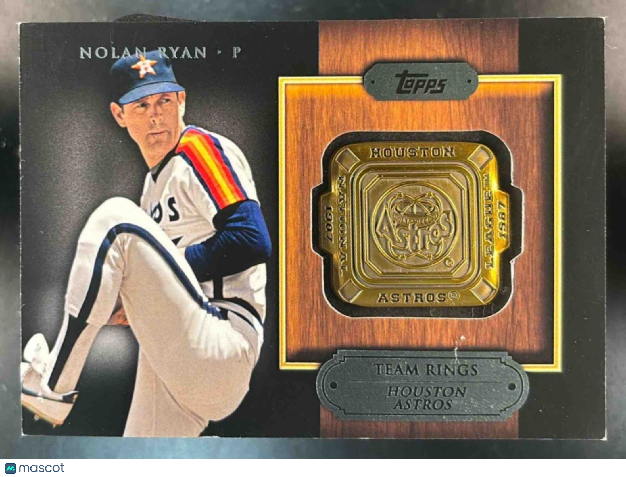 2012 Topps Nolan Ryan Team Rings #GTR-NR Houston Astros