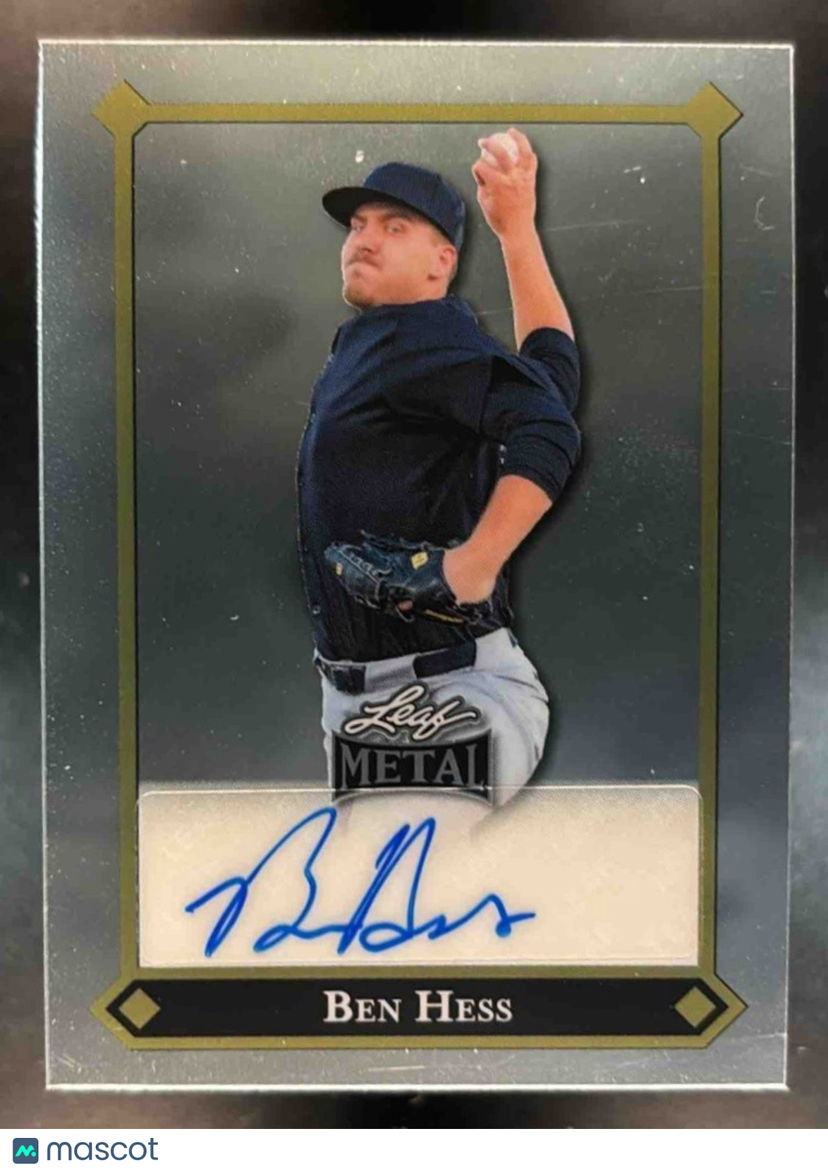 2025 Leaf Metal Ben Hess 92 LGR Lite Brite Silver 14/49 #LGR-BH1 Auto