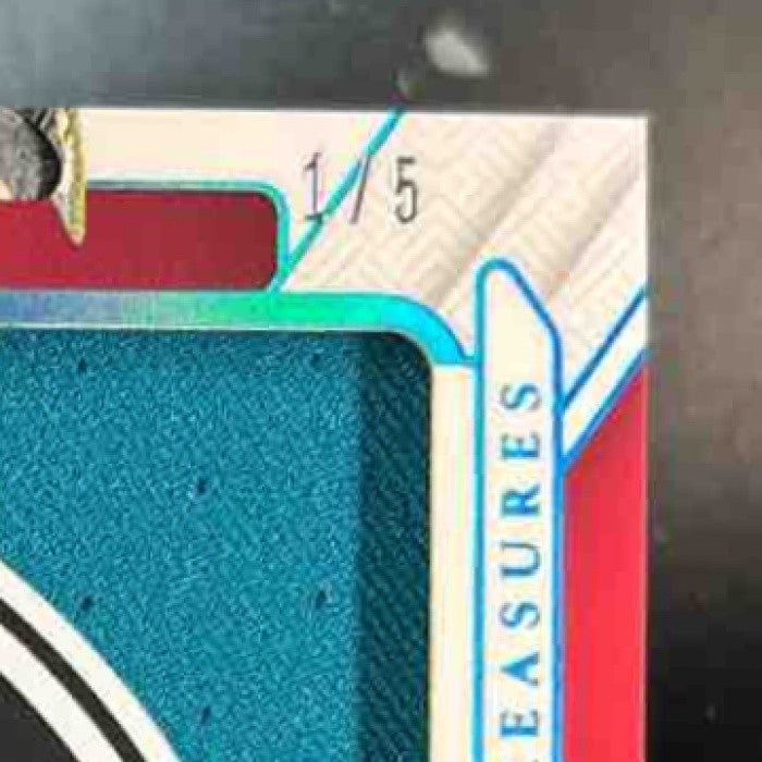 2024 Panini National Treasures Devin Lloyd NFL International Patch 1/5 Jaguars