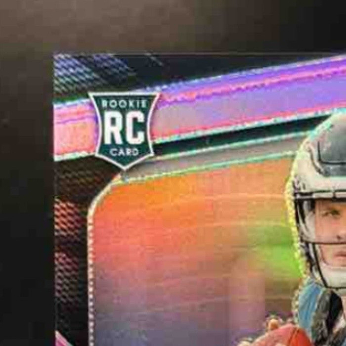 2025 Panini Prizm Kyle McCord Rookie Auto Pink #377 RC Philadelphia Eagles
