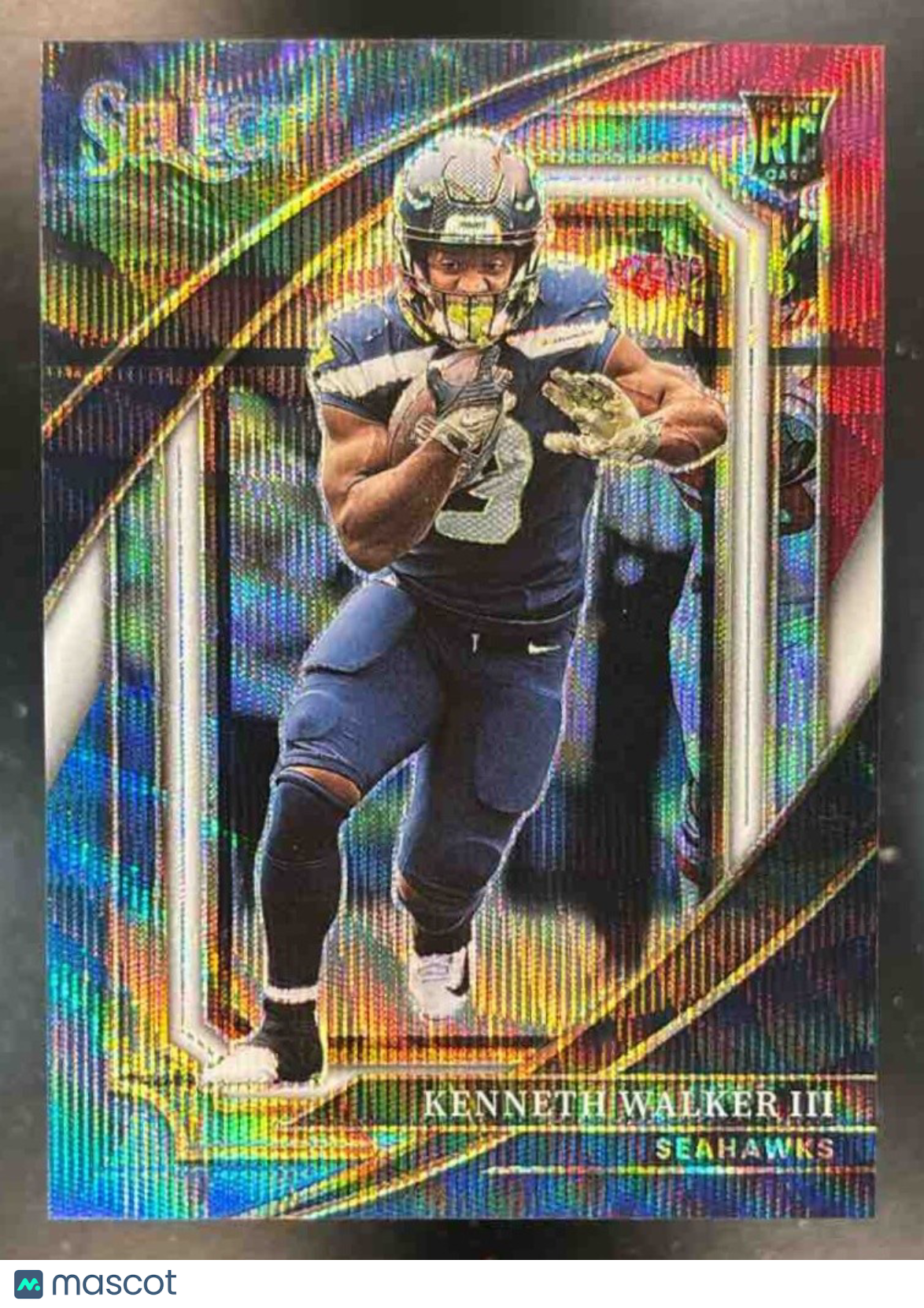 2022 Panini Select Kenneth Walker III Tri Color /149 #388 RC Seattle Seahawks