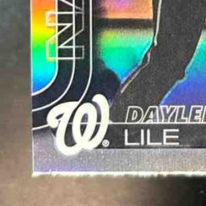 2025 Topps Chrome Update Daylen Lile Negative #USC146 RC Washington Nationals