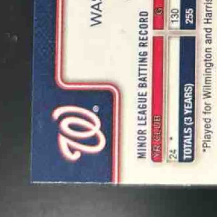 2025 Topps Chrome Update Daylen Lile Negative #USC146 RC Washington Nationals