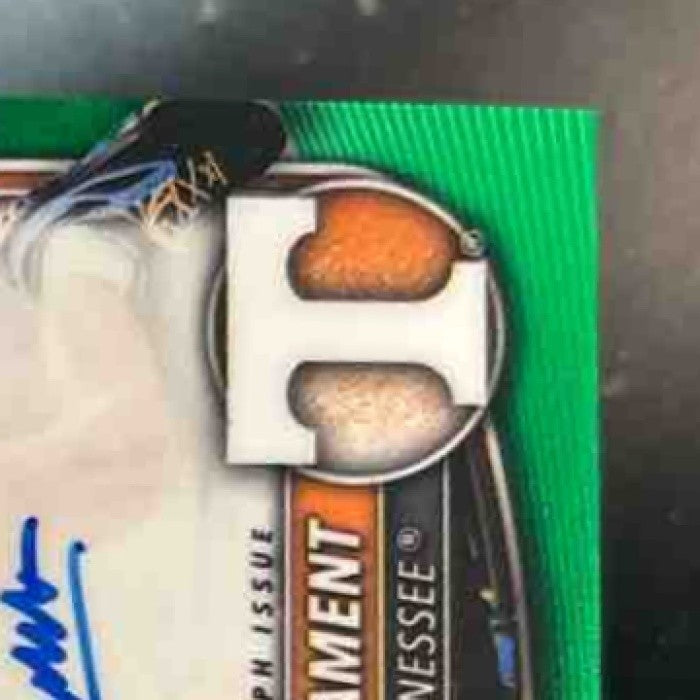 2025-26 Bowman Nate Ament Chrome Auto Green /99 1st Prospect Tennessee Volunteer
