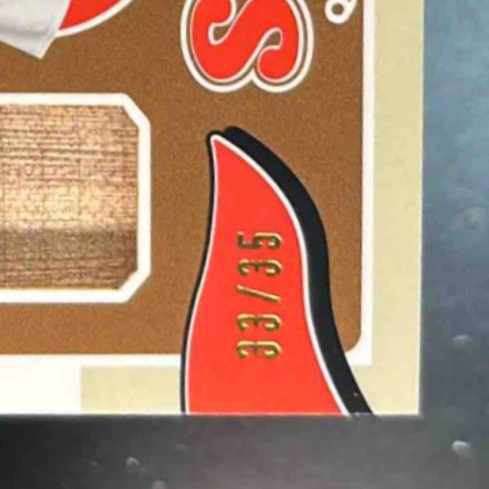 2024 Leaf Lumber Beltran Cabrera Teixeira Stanton Sluggers Patch Bronze /35