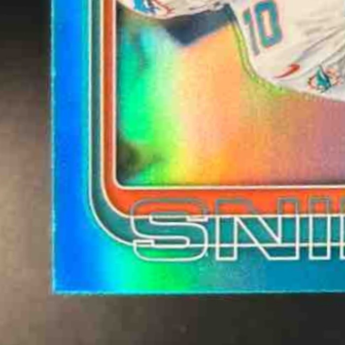 2025 Topps Chrome Tyreek Hill Aqua Refractor /199 #185 Miami Dolphins