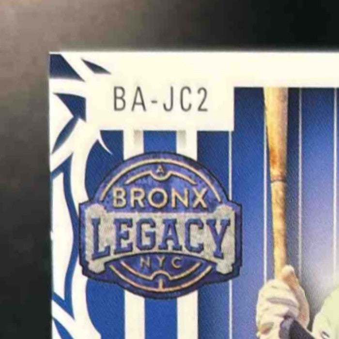 2023 Leaf Bronx Legacy Jack Clark Auto Blue /3