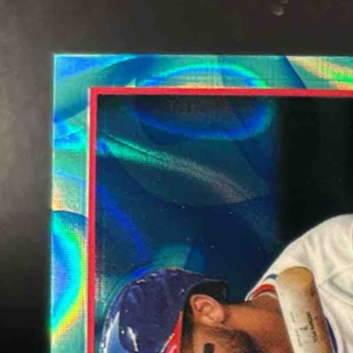 2023 Topps Chrome Update Leody Taveras Aqua/Blue Lava Lamp /175 #USC28 Rangers