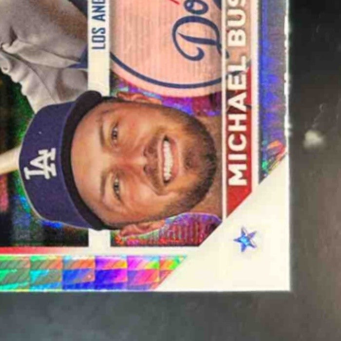2023 Topps Chrome Update Michael Busch Prism #USC204 RC Los Angeles Dodgers