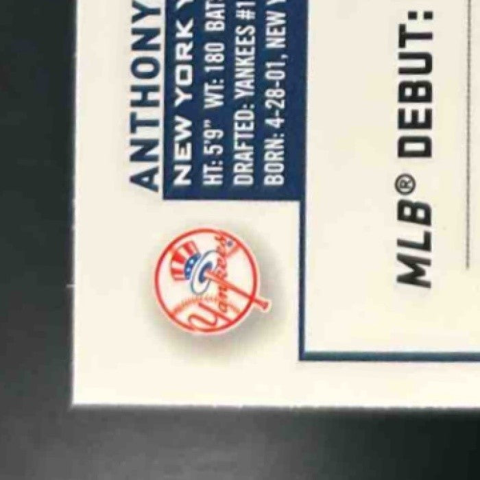 2023 Topps Chrome Update Anthony Volpe #USC35 RC New York Yankees