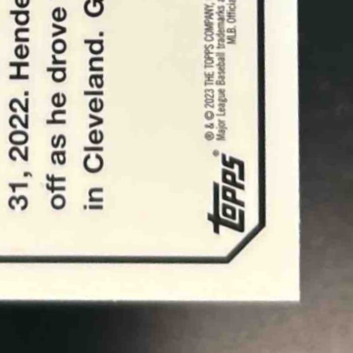 2023 Topps Chrome Update Gunnar Henderson #USC208 RC Baltimore Orioles