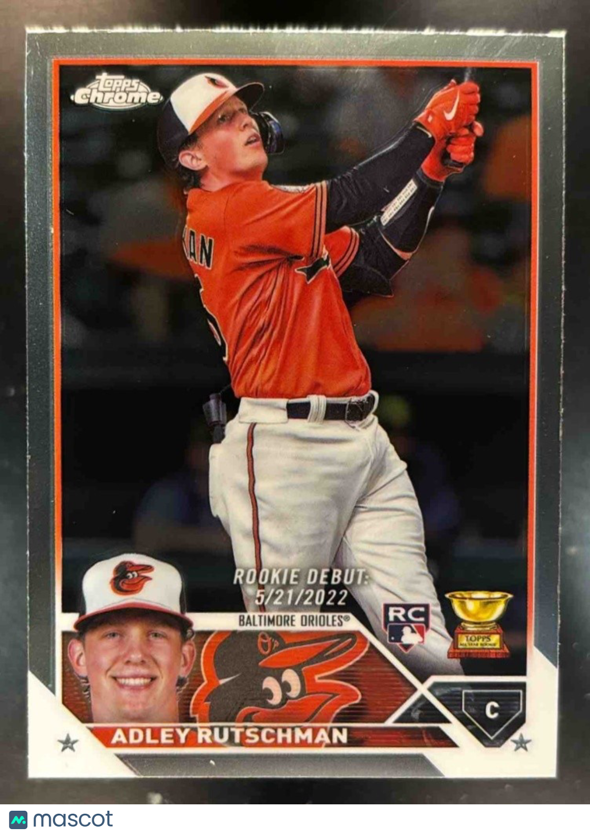 2023 Topps Chrome Update Adley Rutschman #USC1 RC All-Star Baltimore Orioles