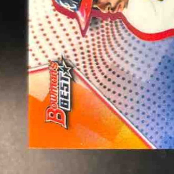 2025 Bowman's Best Drake Baldwin Orange Refractor /25 #60 RC Atlanta Braves