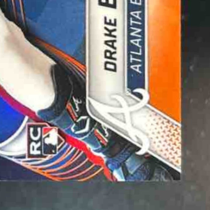 2025 Bowman's Best Drake Baldwin Orange Refractor /25 #60 RC Atlanta Braves