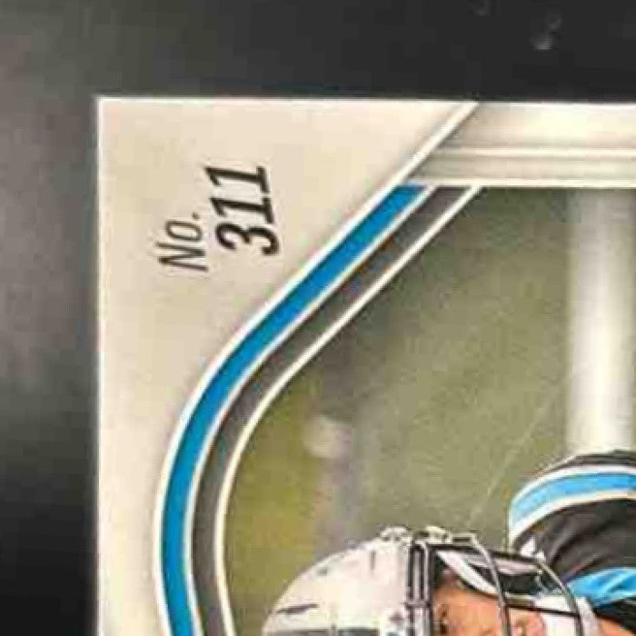2025 Panini Prizm Tetairoa McMillan Green Ice #311 RC Carolina Panthers