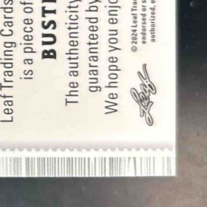 2024 Leaf Lumber Buster Posey Game Used Platinum /8 #GUL-12 MEM