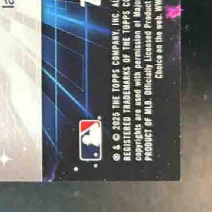 2025 Topps Cosmic Chrome Marcelo Mayer Planetary Pursuit Sun RC Boston Red Sox