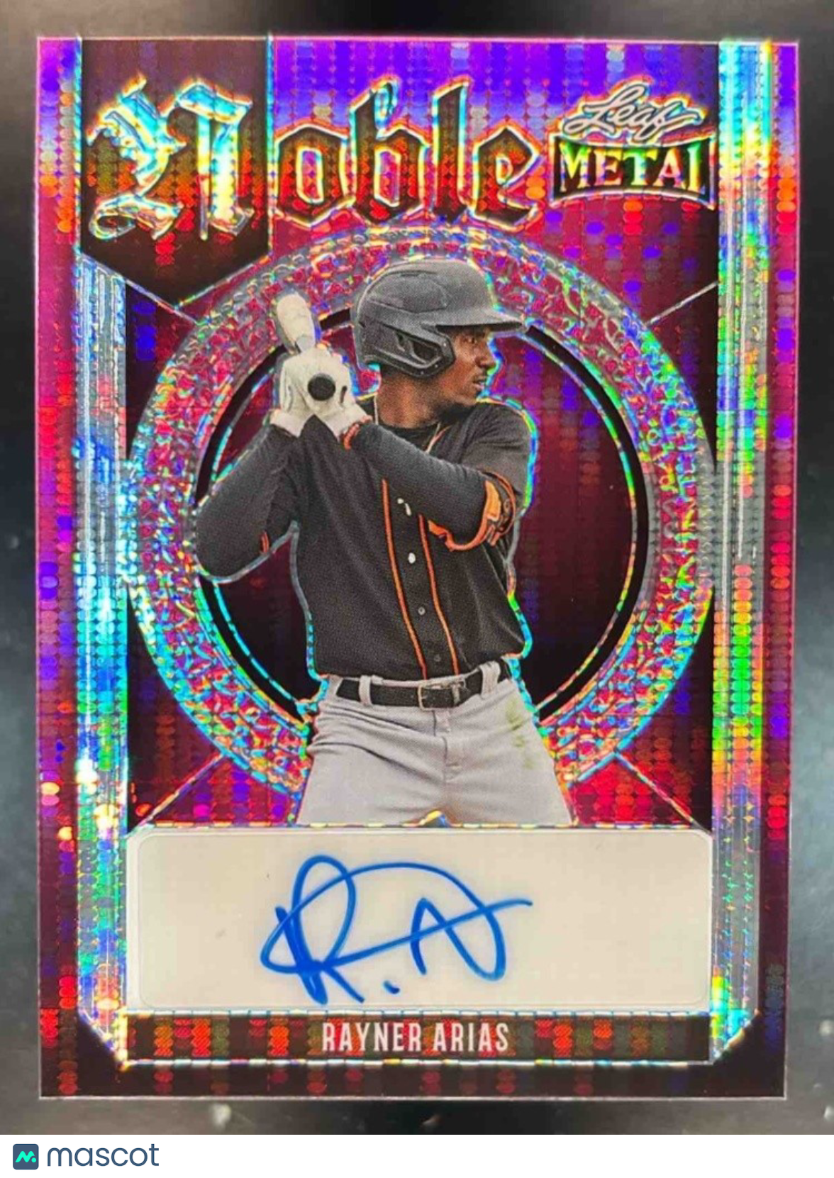 2023 Leaf Metal Rayner Arias Noble Auto /3 #N-RA1