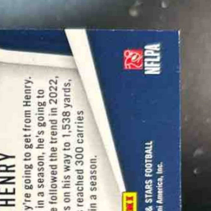 2023 Panini Rookies & Stars Derrick Henry Standing Ovation Red and Blue /15