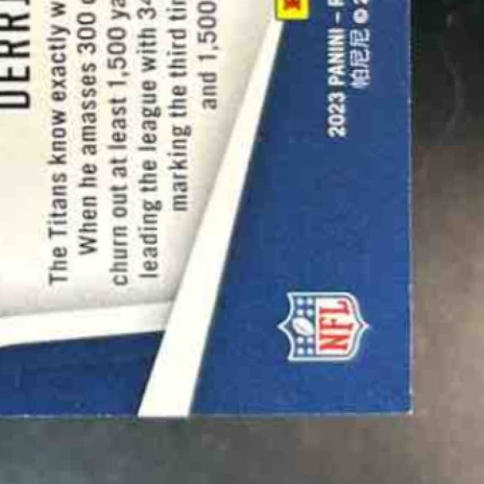 2023 Panini Rookies & Stars Derrick Henry Standing Ovation Red and Blue /15