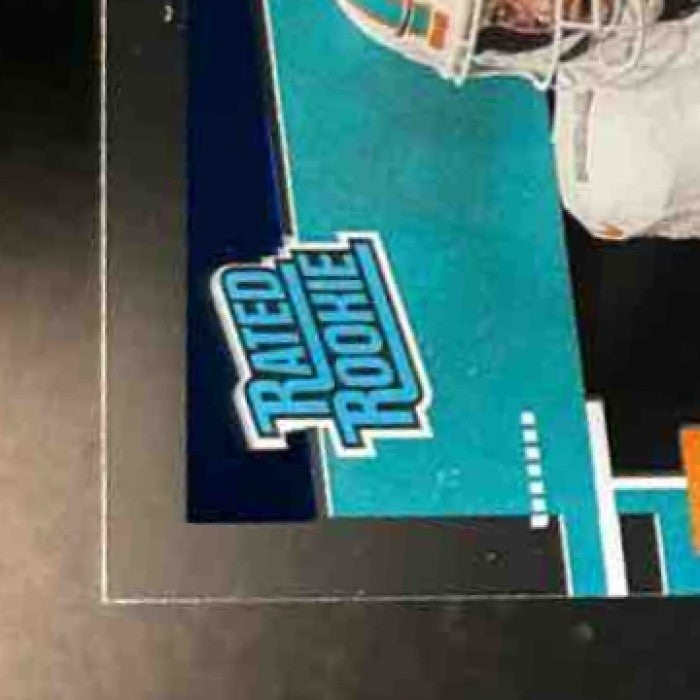 2020 Panini Chronicles Tua Tagovailoa Clearly Donruss /99 RC Miami Dolphins