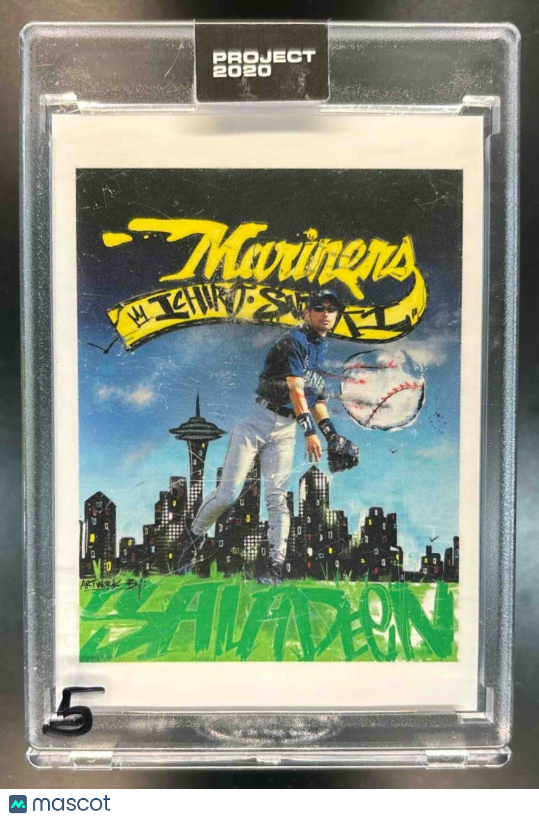 2020 Topps Project Ichiro Suzuki #77 Seattle Mariners